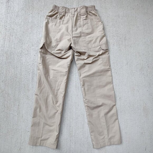 'Proper' tan water-resistant gorpcore double knee cargo hiking pants men's 32 - Picture 3 of 4